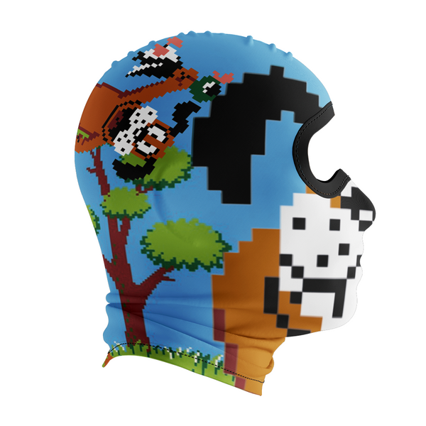 Balaclava licrada 1439 Duck Hunt Rostro Perro