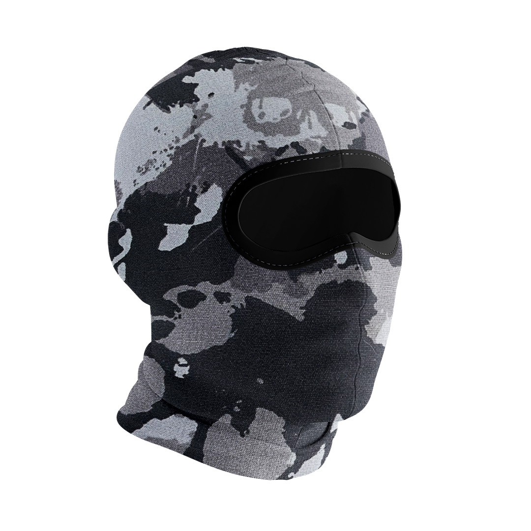 Balaclava licrada 1450 Calaveras Gris Fondo Imagen secundaria del producto