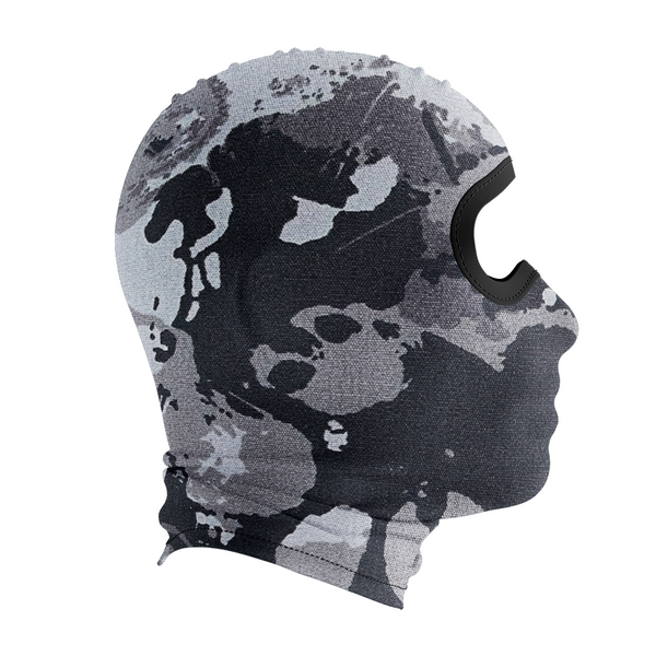 Balaclava licrada 1450 Calaveras Gris Fondo
