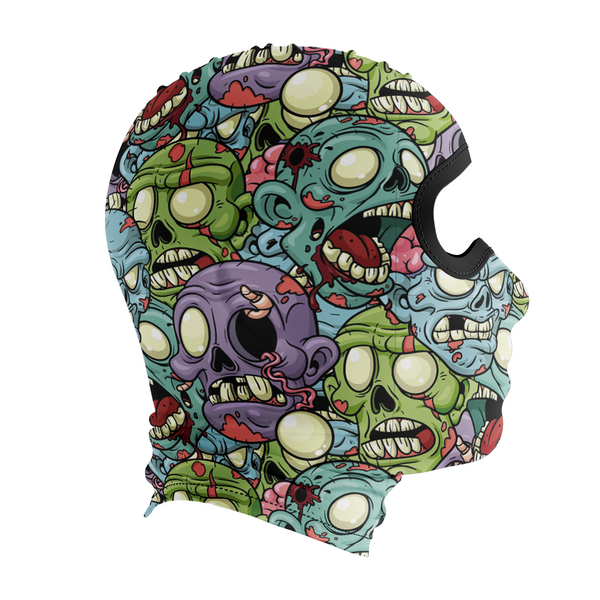 Balaclava licrada 1451 Zombies Colores Fondo