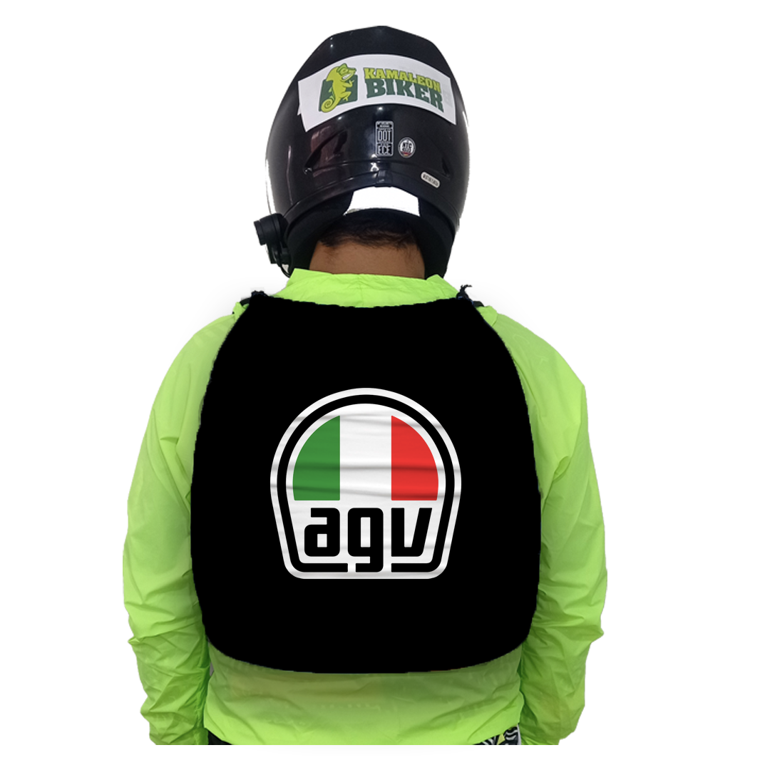 Tula tipo morral porta casco - TL022 AGV Logo Imagen principal del producto