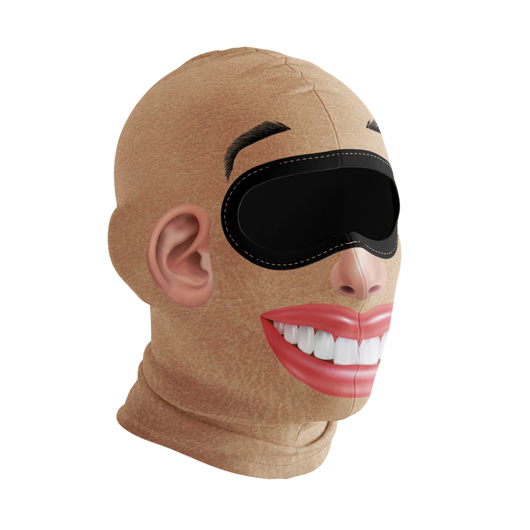 Balaclava licrada 1470 Cara Rara Imagen secundaria del producto