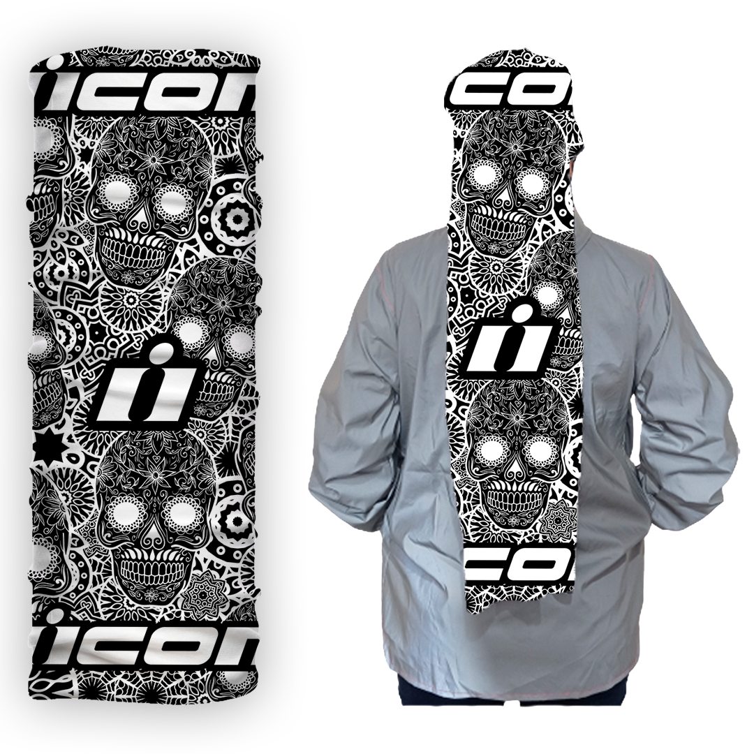 Cuello 1010 Icon Calaveras Fondo Blanco