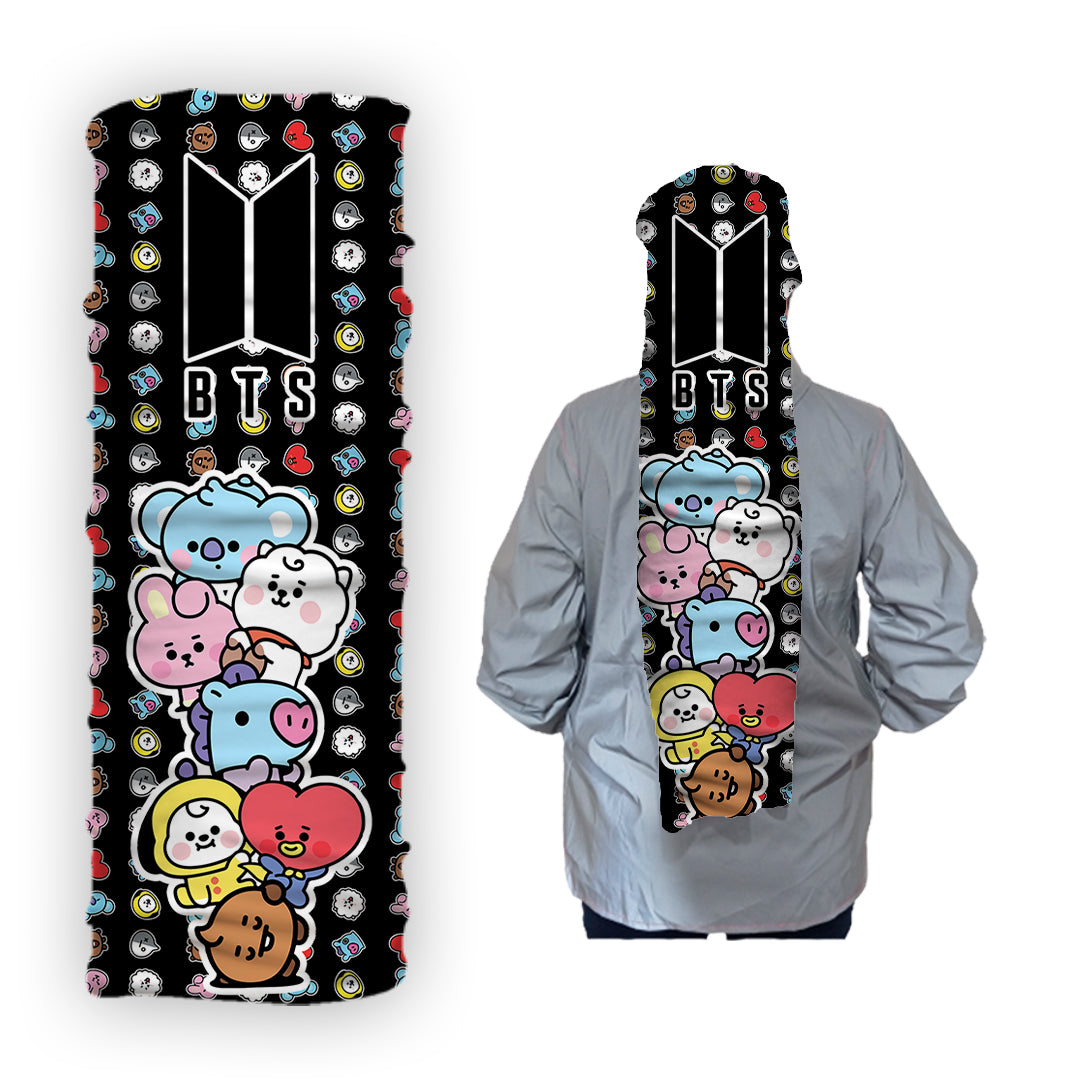 Cuello 1480 Bts Mascotas con Pattern Mascotas Fondo Imagen principal del producto