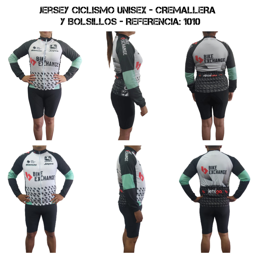 Jersey Rutero Manga Larga - Modelo 1010