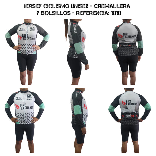 Jersey Rutero Manga Larga - Modelo 1010