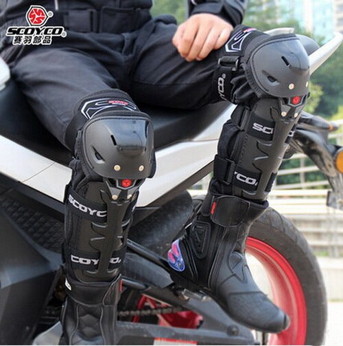 Kit de Protección Rodilleras Coderas Scoyco K11H11 Motociclista