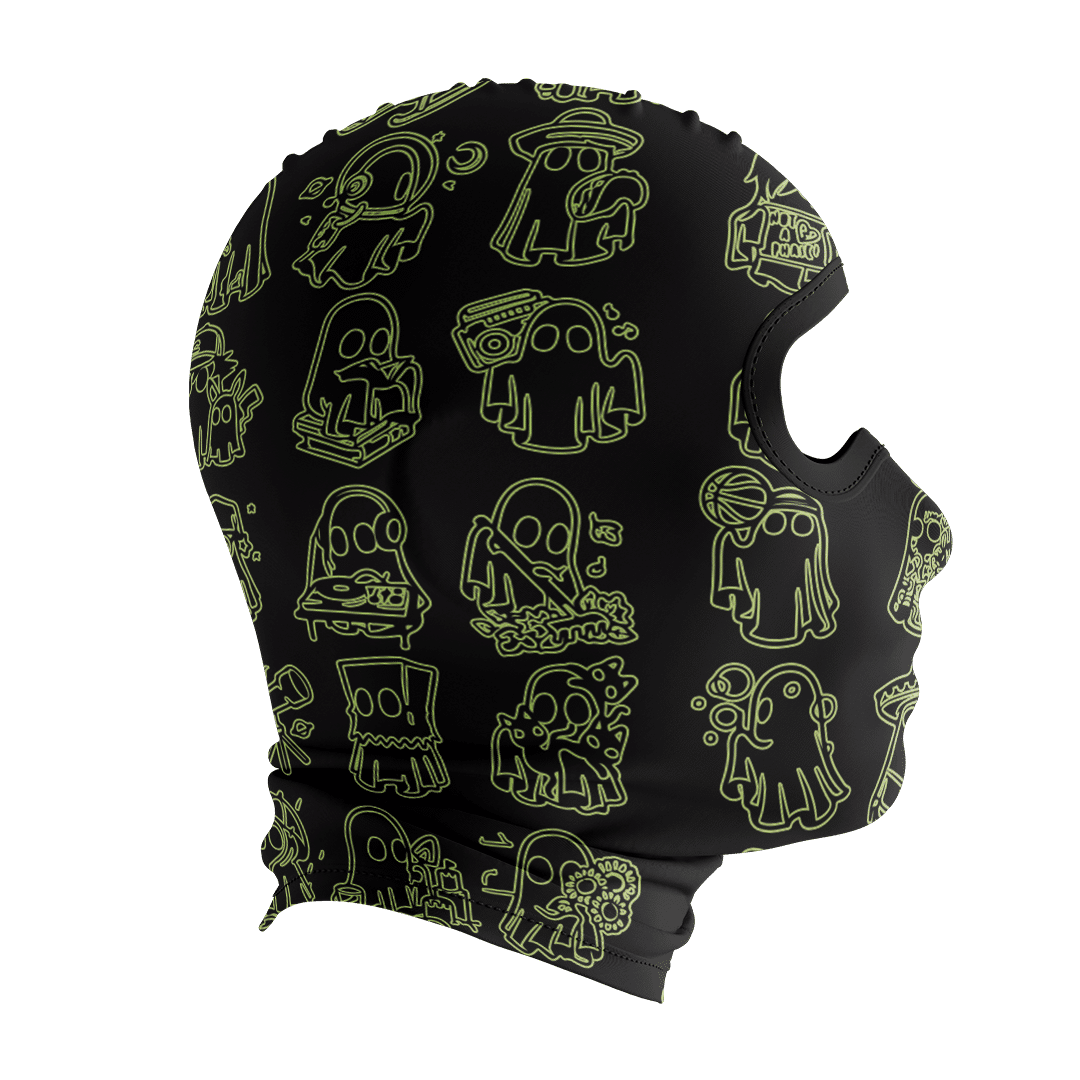 Balaclava licrada 1465 Pattern Fantasmas