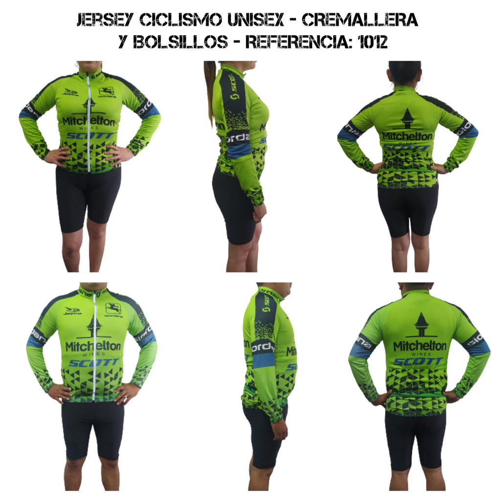 Jersey Rutero Manga Larga - Modelo 1012