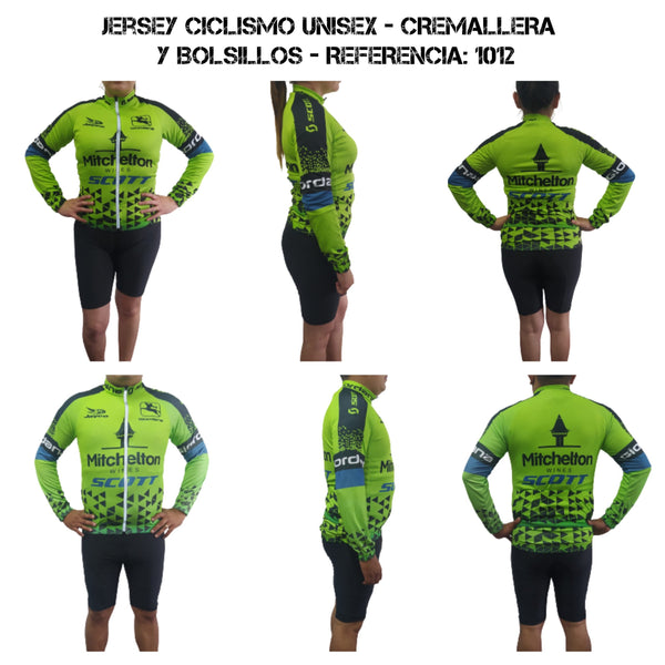 Jersey Rutero Manga Larga - Modelo 1012
