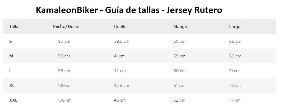 Jersey Rutero Manga Larga - Modelo 1012