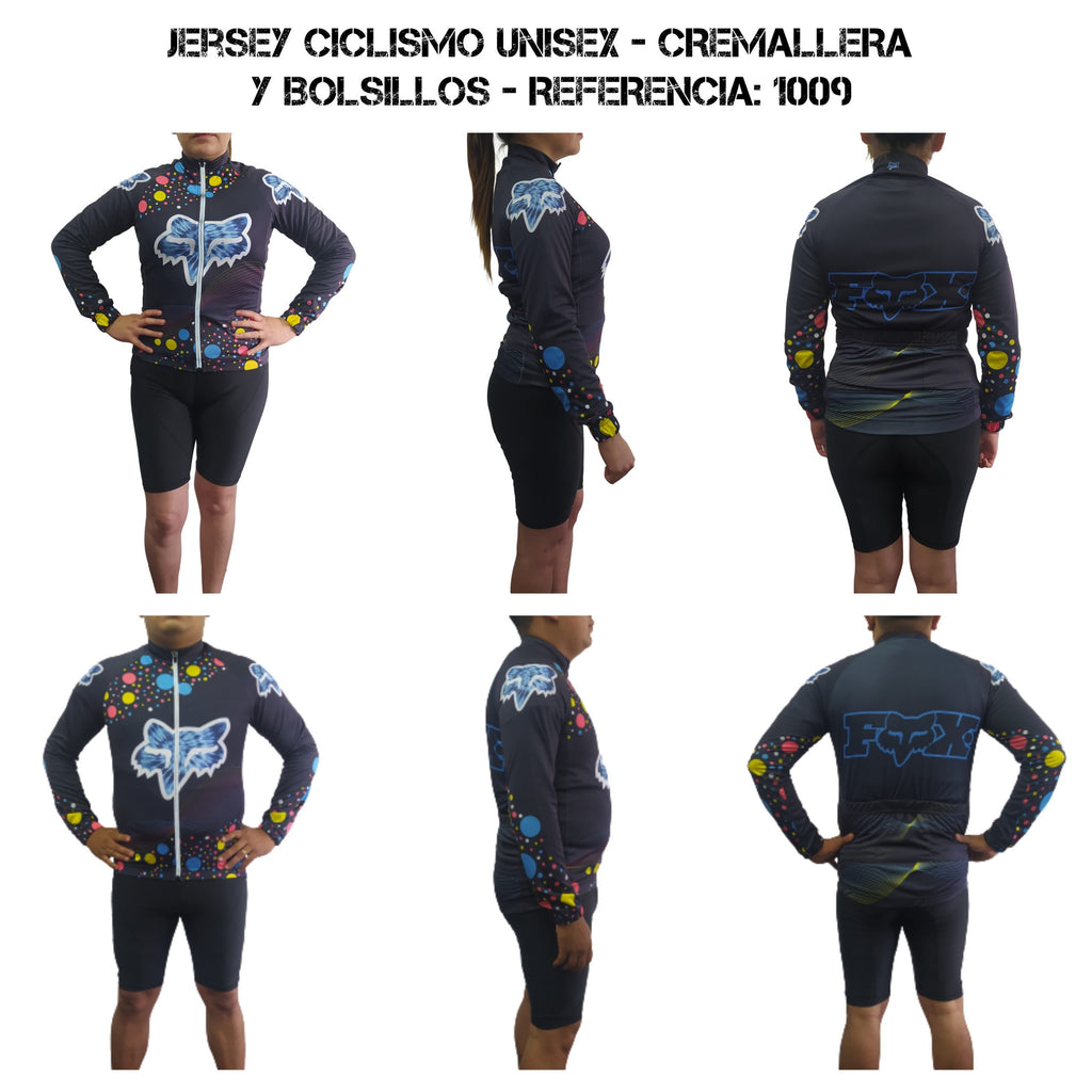Jersey Rutero Manga Larga - Modelo 1009