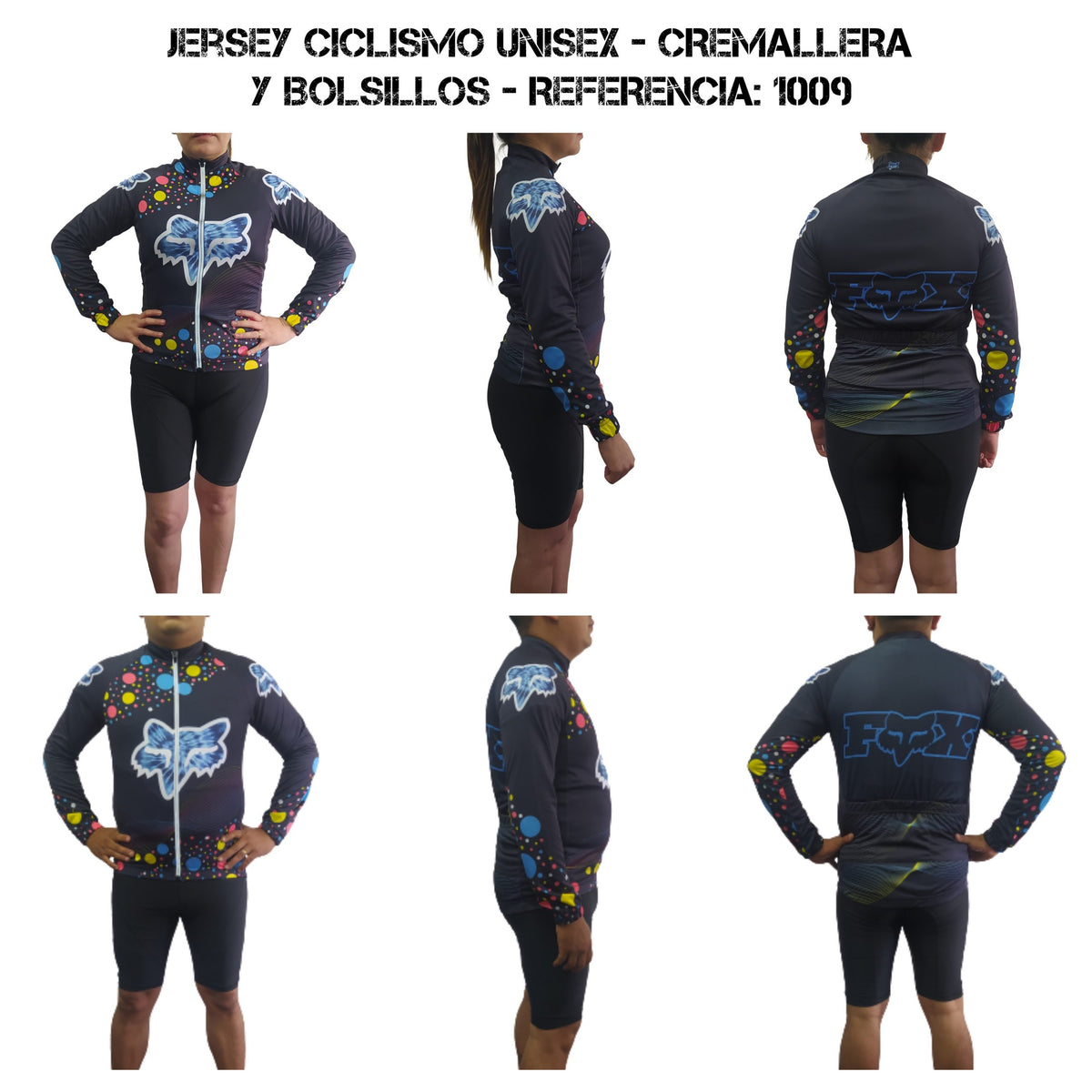 Jersey Rutero Manga Larga - Modelo 1009