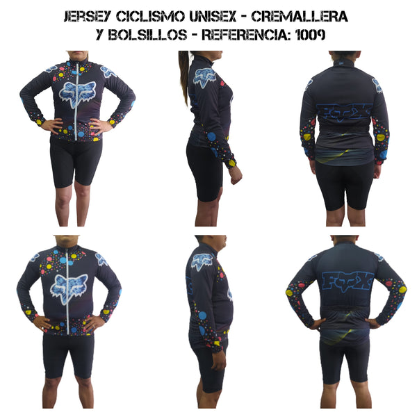 Jersey Rutero Manga Larga - Modelo 1009