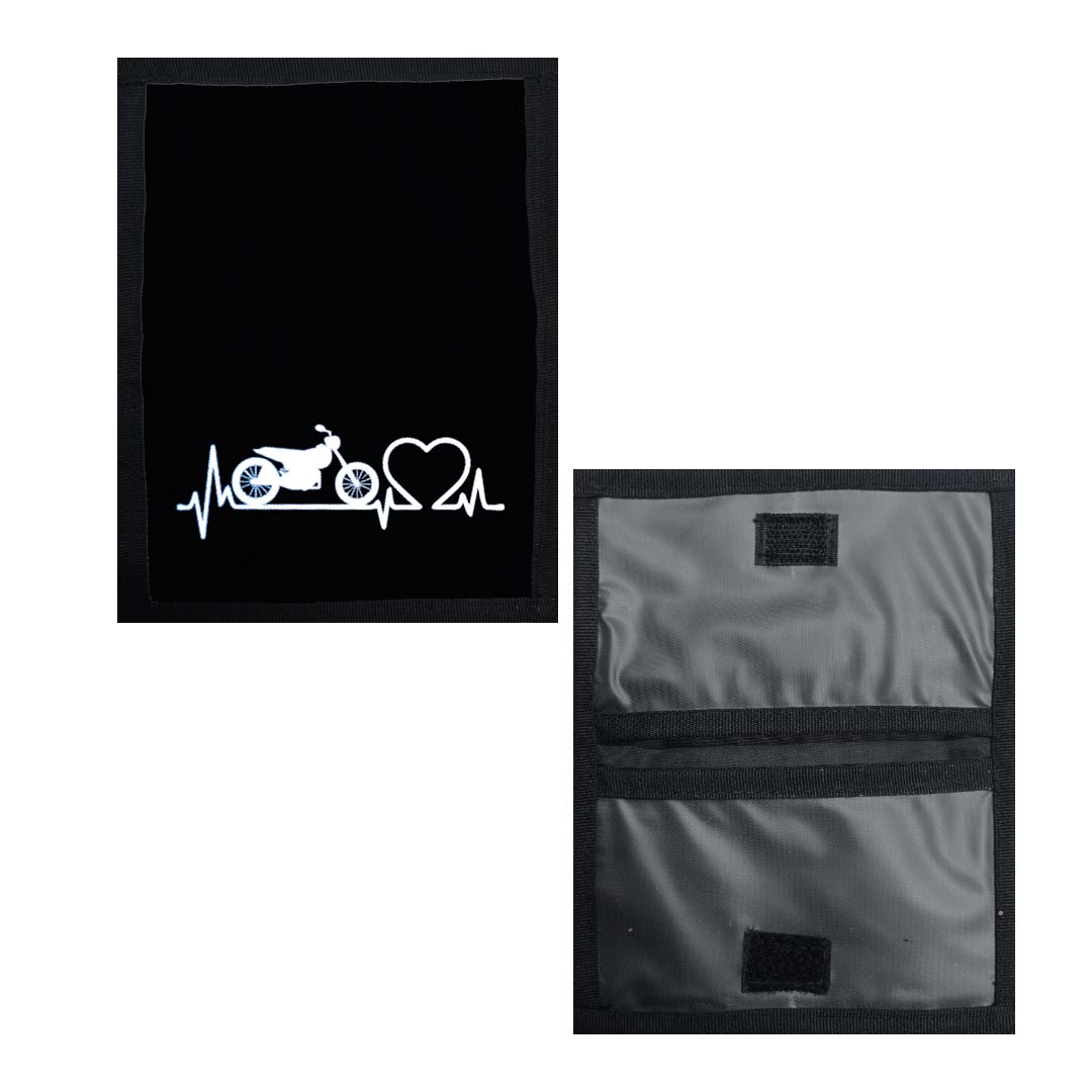Portadocumentos Textil 2 Servicios - 1358 - Nkd Pulso Negro Imagen principal del producto