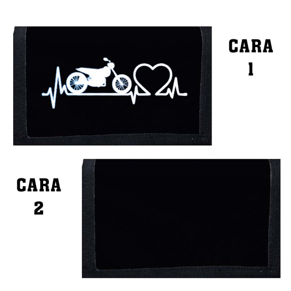Portadocumentos Textil 2 Servicios - 1358 - Nkd Pulso Negro