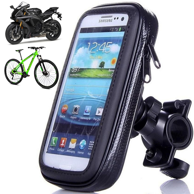 Soporte Porta Celular Para Moto Bicicleta Impermeable - Impoluz