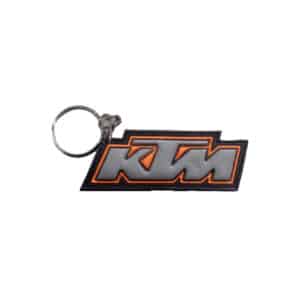 Llavero sencillo Logotipo KTM - Negro Naranja Gris